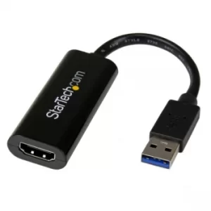 image of StarTech Slim USB 3.0 to HDMI External Video Card Multi Monitor Adapter 1920x1200 1080p