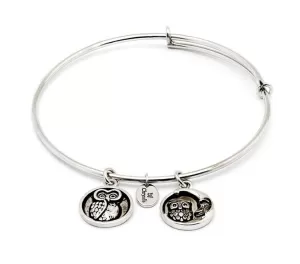 Image of Chrysalis Serentiy Wisdom Expandable Bangle JEWEL CRBT0309SP