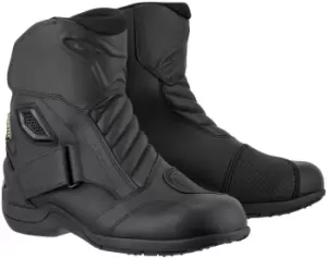 Image of Alpinestars New Land Gore-Tex Motorcycle Boots, black, Size 40, black, Size 40
