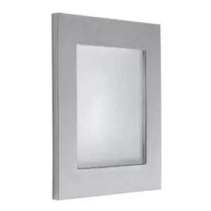 image of Linea Verdace Lighting - Linea Verdace Square Recessed Wall Light Aluminum