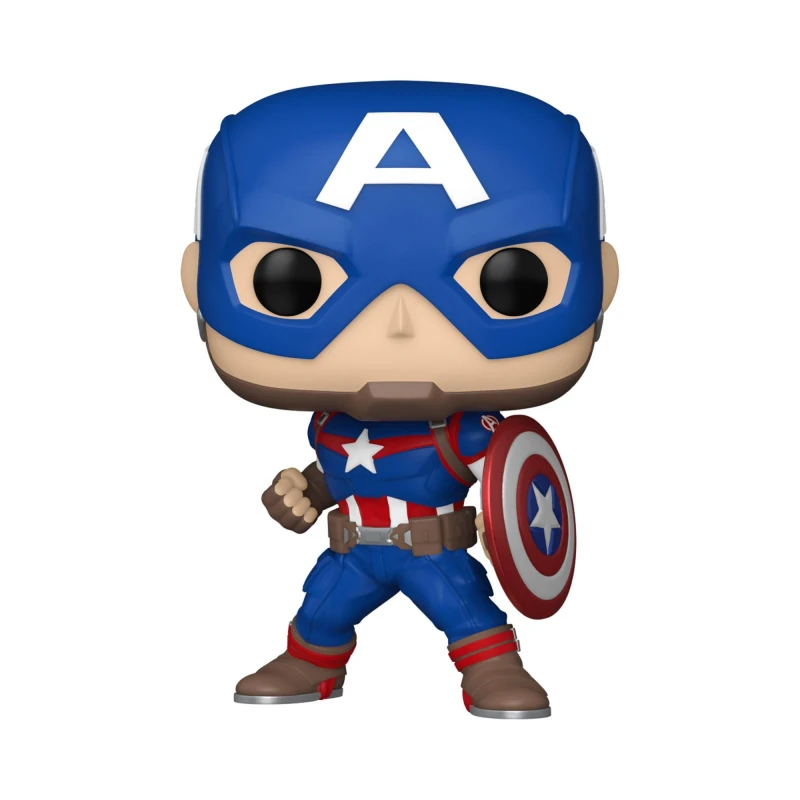 Image of Pop! Marvel: Marvel - Captain America #1419 One Colour WEP9S Unisex