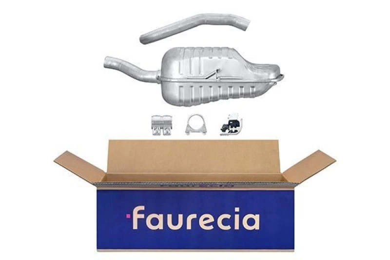 Image of Rear silencer HELLA 8LD 366 034-701