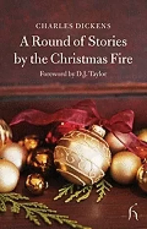 Image of round of stories by the christmas fire