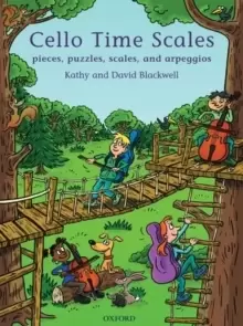 Image of Cello Time Scales : Pieces, puzzles, scales, and arpeggios