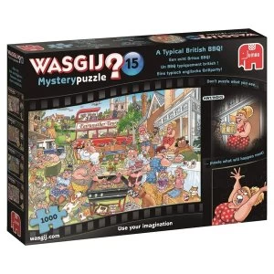 Image of Jumbo Falcon - Mystery A Typical British BBQ Jigsaw Puzzle (1000 Pieces)