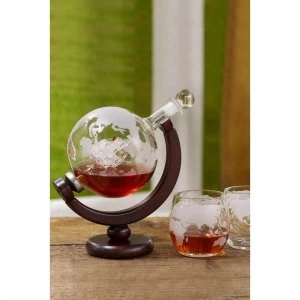Image of Globe Decanter with Glasses Set