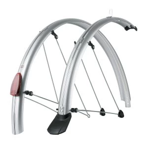 Image of SKS Chromoplastics Mudguard Set 26”-Silver 55mm