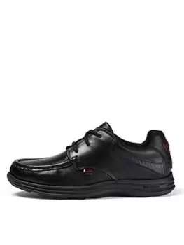 Image of Kickers Youth Reasan Lace, Black, Size 3 Older