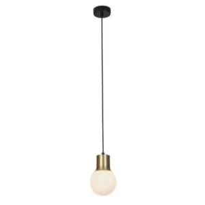 image of Larissa Lighting - Larissa Preveza Ceiling Pendant Light 1x G9 Max 25W Brass