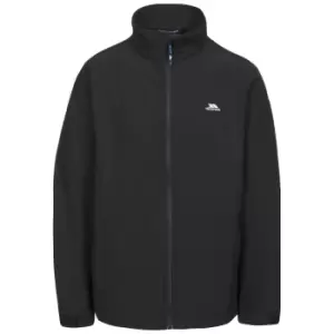 Image of Trespass Mens Vander Softshell Jacket (XXS) (Black)