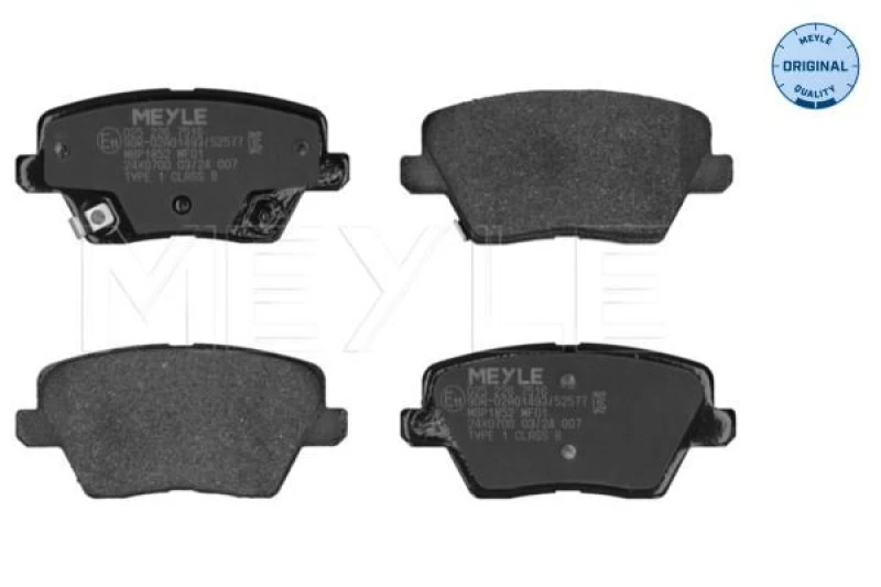 Image of Brake pad set MEYLE 025 226 7516