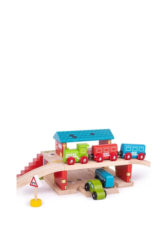 Image of Bigjigs Rail Overground Station Multi unisex