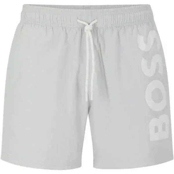 Image of Boss Octopus Swim Shorts - Grey S