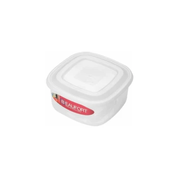 Image of Square Food Container 0.6L Clear - 030133012 - Beaufort