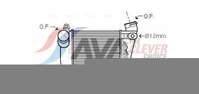 Image of Intercooler AVA COOLING SYSTEMS AIA4354