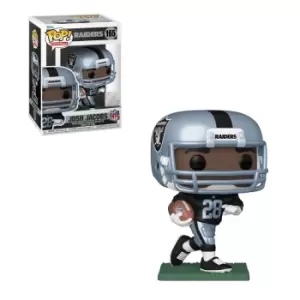 image of NFL Las Vegas Raiders Josh Jacobs Funko Pop! Vinyl