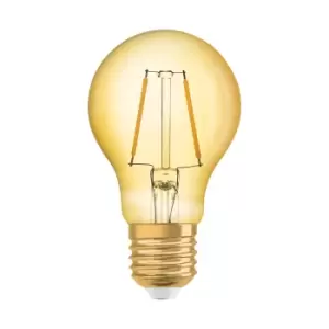 Image of Osram 2.8W Vintage Gold LED GLS Bulb ES/E27 Very Warm White - 119185