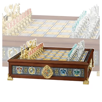 Image of Harry Potter Quidditch Chess Set - Silver/Gold Plated