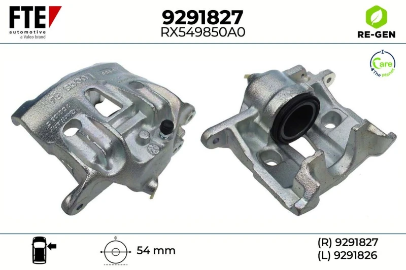 Image of Brake caliper FTE 9291827