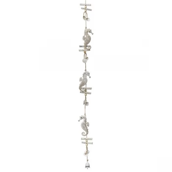 Image of Metal Seahorse Garland By Heaven Sends