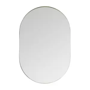 image of 60 x 90cm Minimalist Oval Mirror