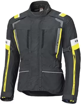 Image of Held 4-Touring II Motorcycle Textile Jacket, black-yellow Size M black-yellow, Size M