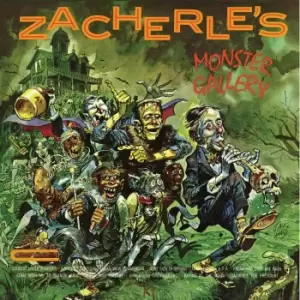 Image of Zacherle's Monster Gallery LP (Clear with Green Swirl)