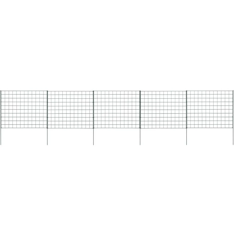 Image of VIDAXL Garden Fence Set 77.5x64cm Green Vidaxl 146102