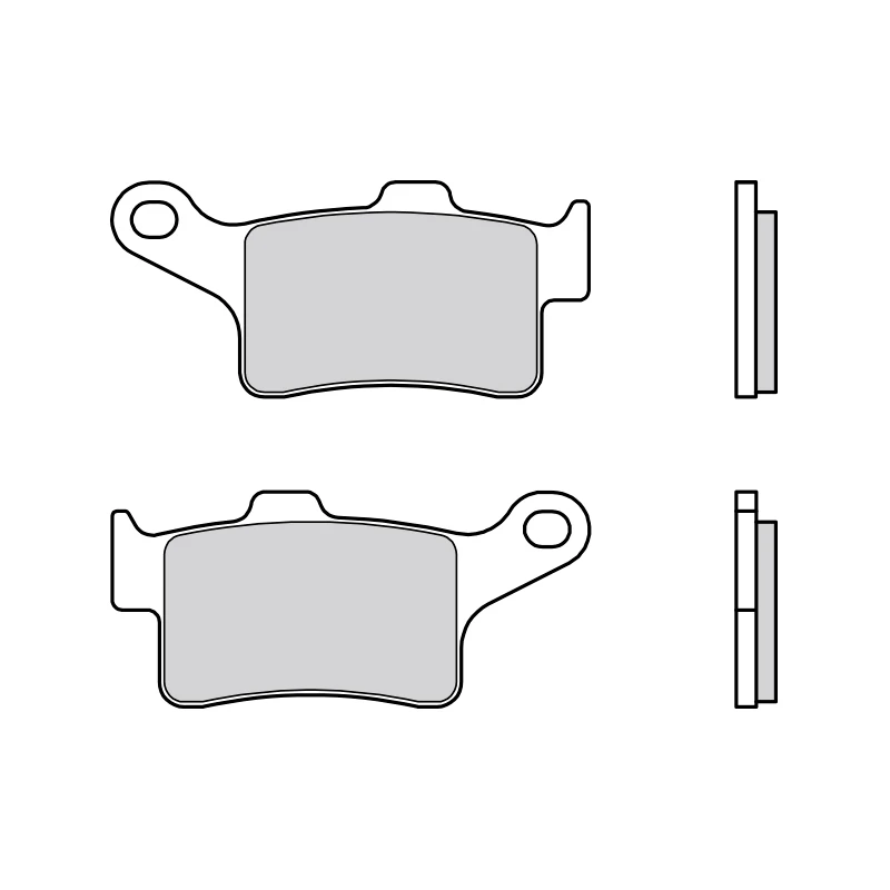 Image of Brembo S.p.A. Street Sintered Metal Brake pads - 07GR88SA