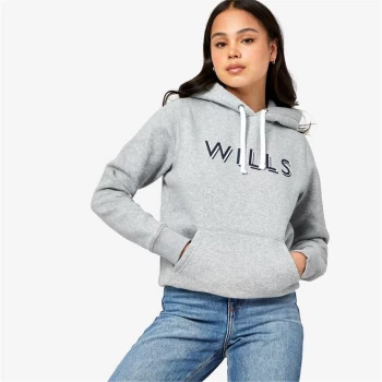 image of Jack Wills Reeman Mutli Coloured Graphic Hoodie - Grey