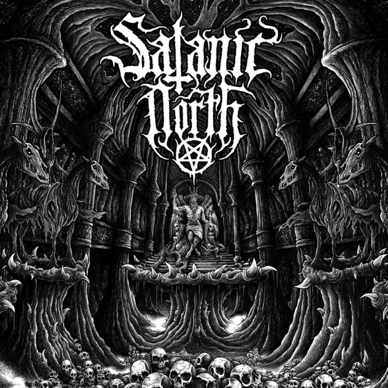 Image of Satanic North Satanic north SINGLE multicolor Onesize Unisex