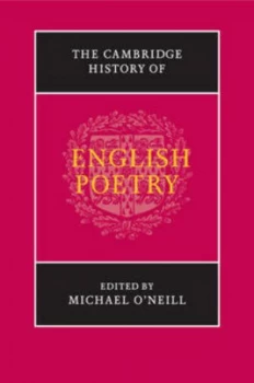 Image of The Cambridge History of English Poetry by Michael Oneill Book