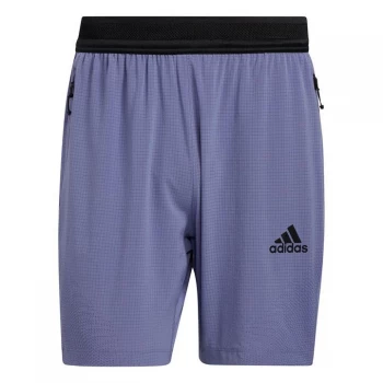 image of adidas HEAT. RDY Warrior Woven Shorts Mens - Orbit Violet