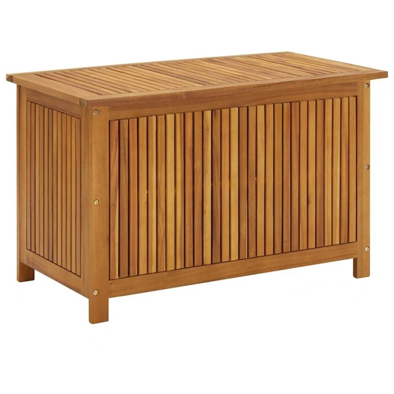 Image of VIDAXL Garden Storage Box 90x50x58cm Solid Acacia Wood Vidaxl 8720286107751