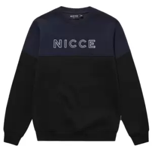 Image of Nicce Maxin Crew Sweatshirt - Blue