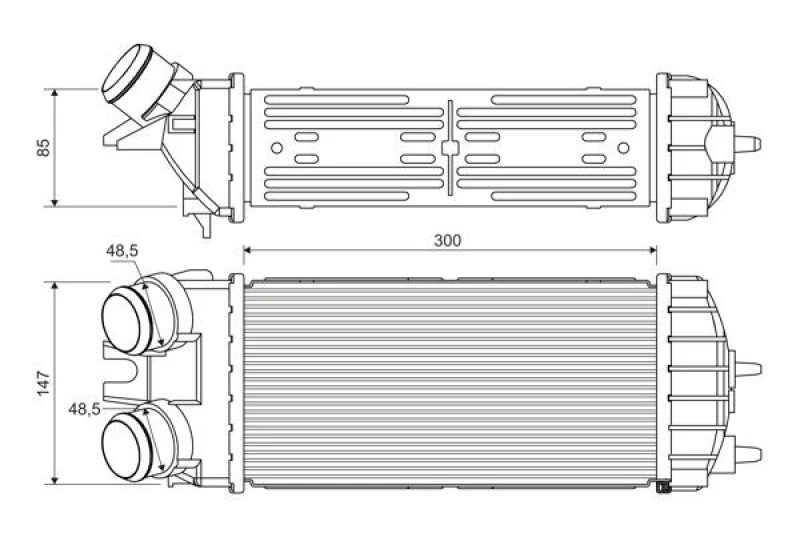 Image of Intercooler VALEO 817706