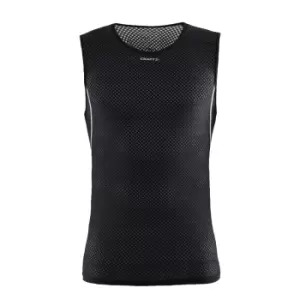 Image of Craft Mens Mesh Lightweight Vest Top (S) (Black)