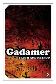Image of Truth and Method by Hans-Georg Gadamer Paperback
