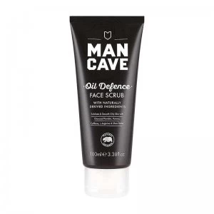 Image of ManCave Oil Defence Face Scrub 100ml