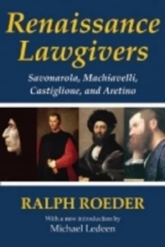 Image of Renaissance Lawgivers by Ralph Roeder Paperback