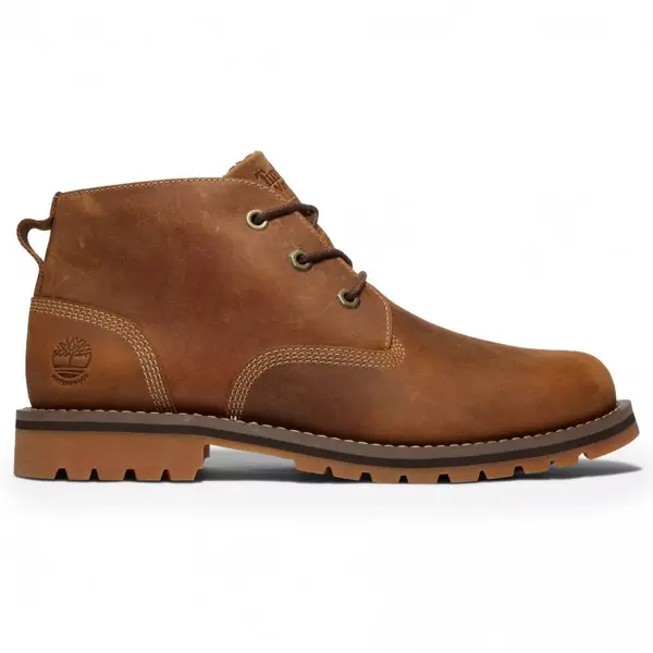 Image of Timberland Mens Larchmont Waterproof Leather Ankle Chukka Boots - UK 12.5 Brown male ES1778RUS12H