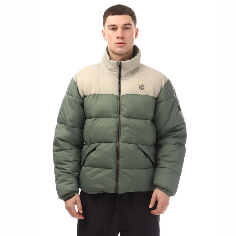Image of Dare 2b Mentor Water Repellent Insulated Padded Jacket Grey Green male XL