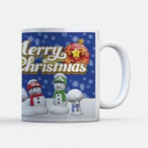 image of Nintendo Super Mario Snowmen Characters Mug