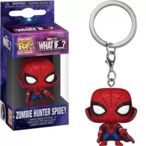 image of Marvel What If...? Spider-Man Funko Pop! Keychain