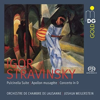 image of Orchestre De Chambre De Lausanne, Joshua Weilerstein - Igor Stravinsky: Apollon Musagete/Concerto in D/Pulcinella CD