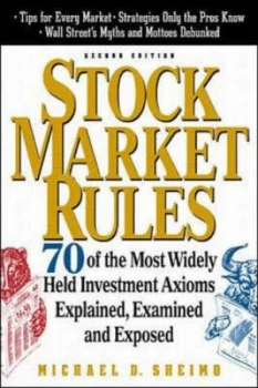 Image of Stock Market Rules by Michael D Sheimo Book
