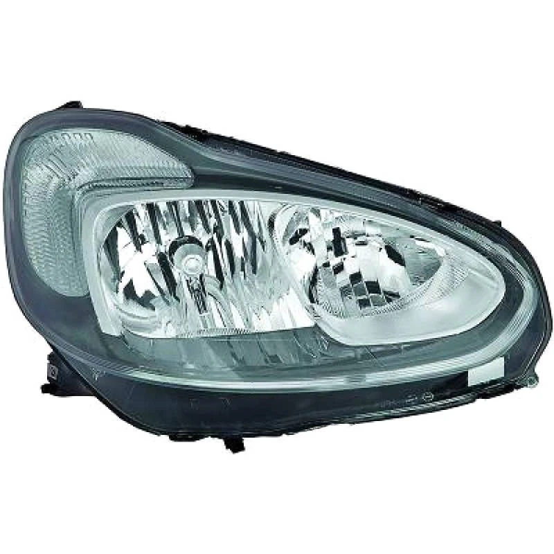 Image of DIEDERICHS 1800080 Headlights Priority Parts H7/H1, Right, with motor for headlamp levelling Headlight (259)