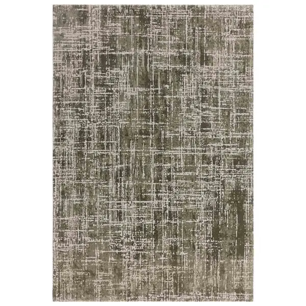 Image of Asiatic Kuza 200X290Cm Abstract Green Rug KUZA2002900007