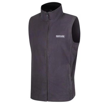 Image of Regatta Tobias Fleece Bodywarmer - Iron(Black)