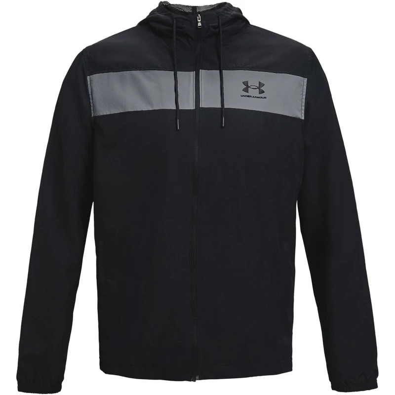 Image of Under Armour Armour UA Sportstyle Windbreaker Jacket Mens - Black XL
